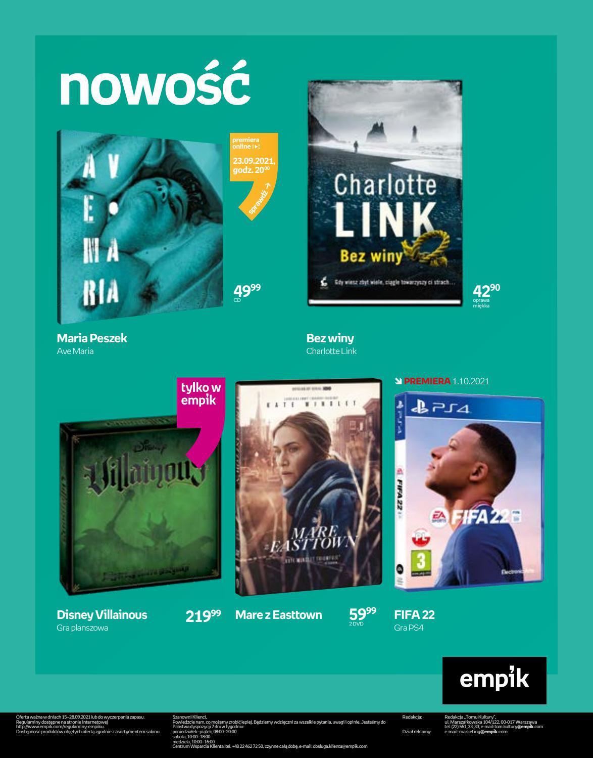 Gazetka promocyjna empik str. 85