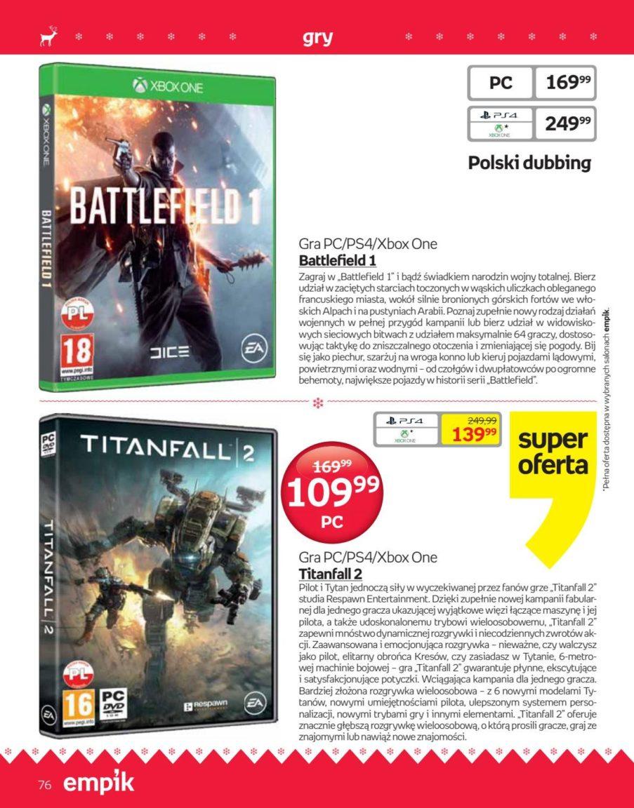 Gazetka promocyjna empik str. 76