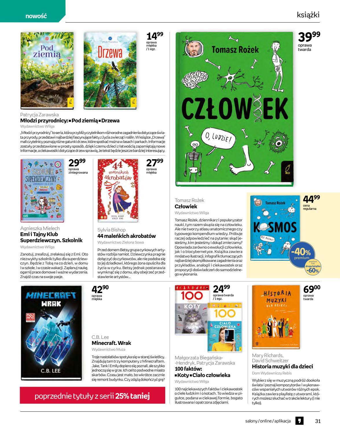 Gazetka promocyjna empik str. 31