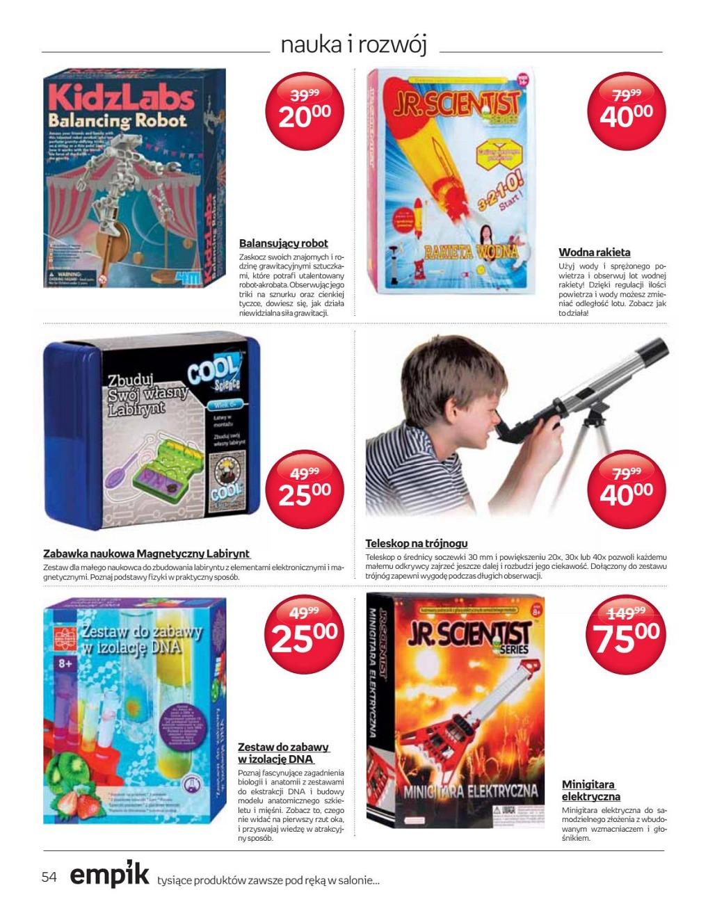 Gazetka promocyjna empik str. 54