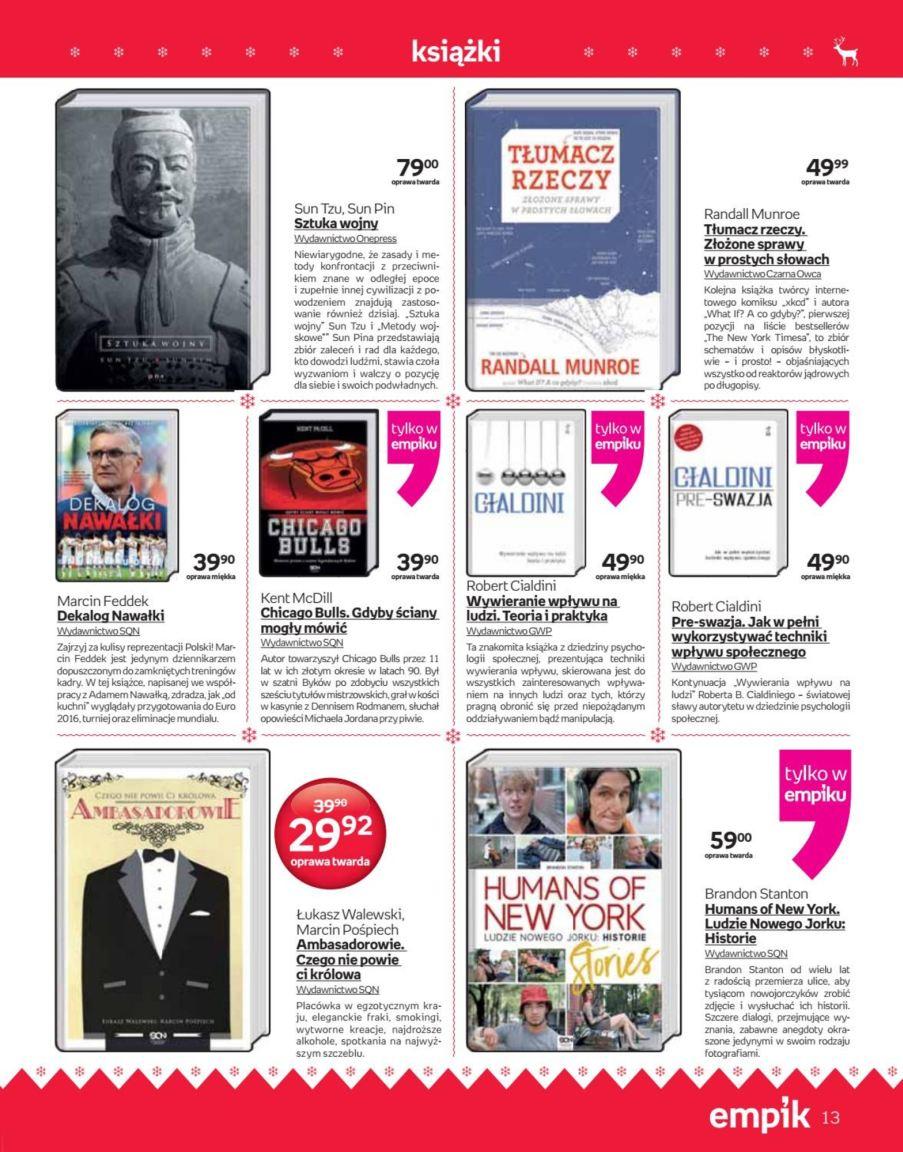 Gazetka promocyjna empik str. 13