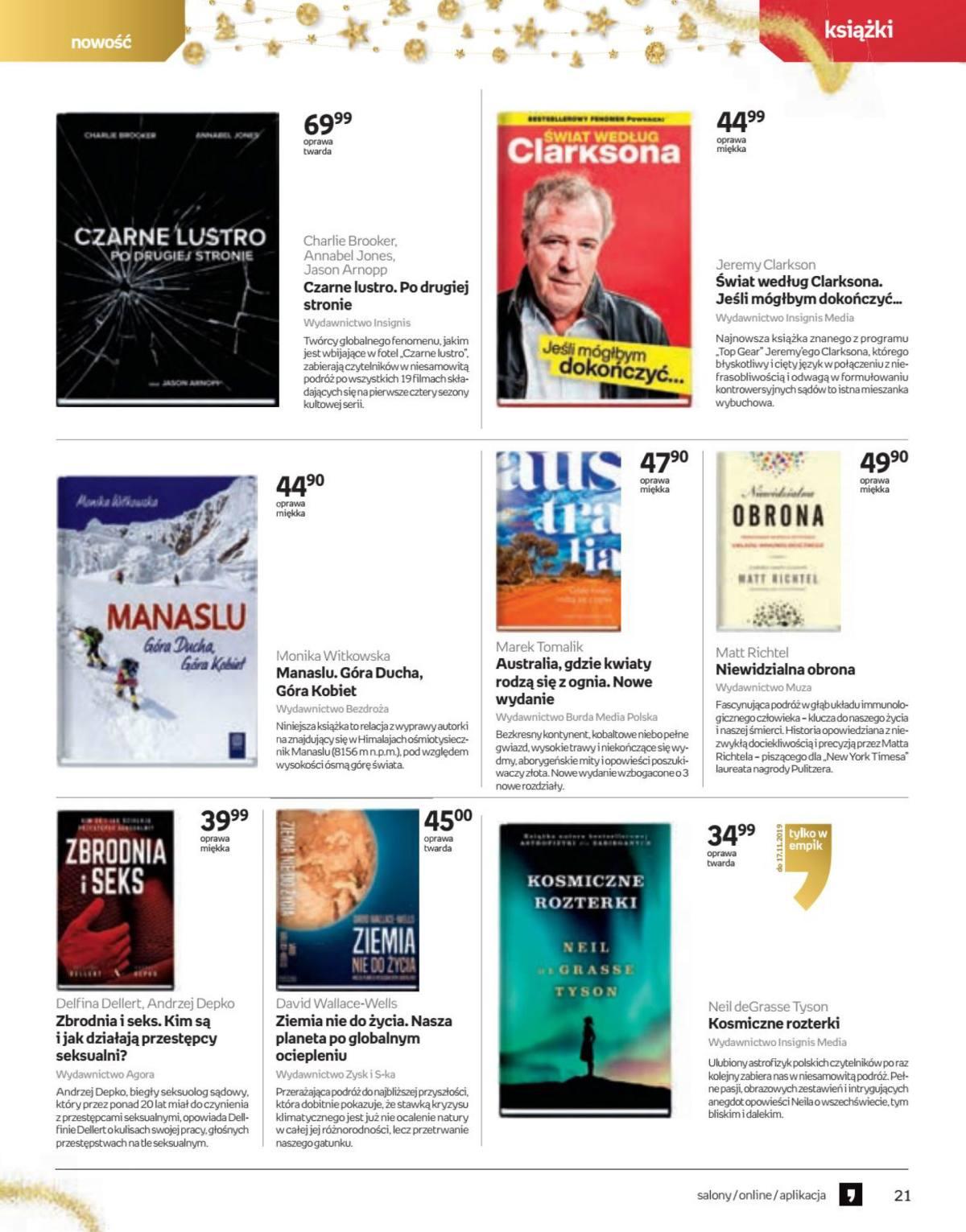 Gazetka promocyjna empik str. 21