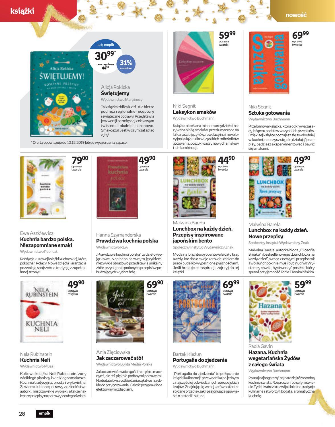 Gazetka promocyjna empik str. 28