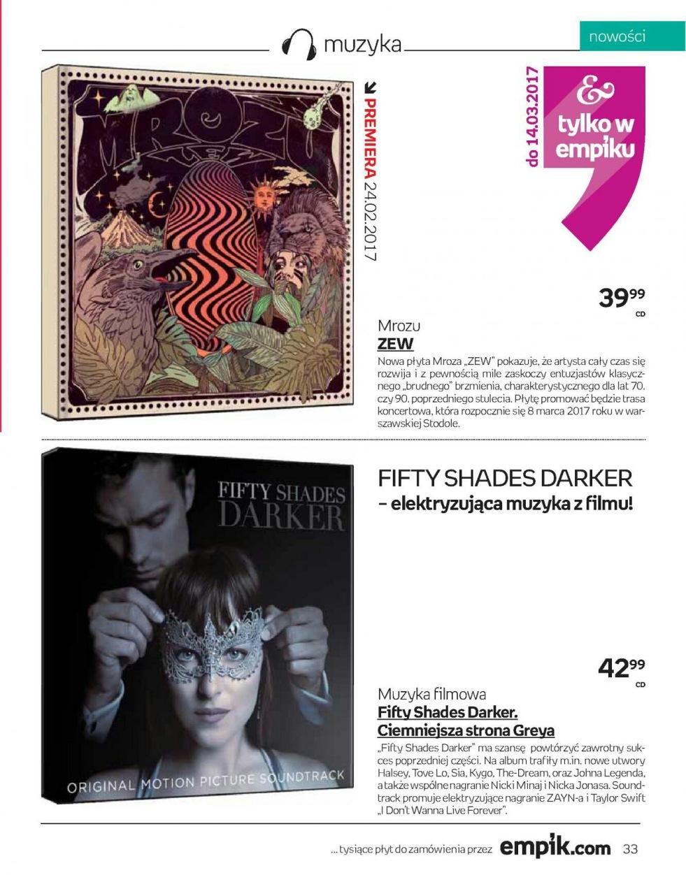 Gazetka promocyjna empik str. 33