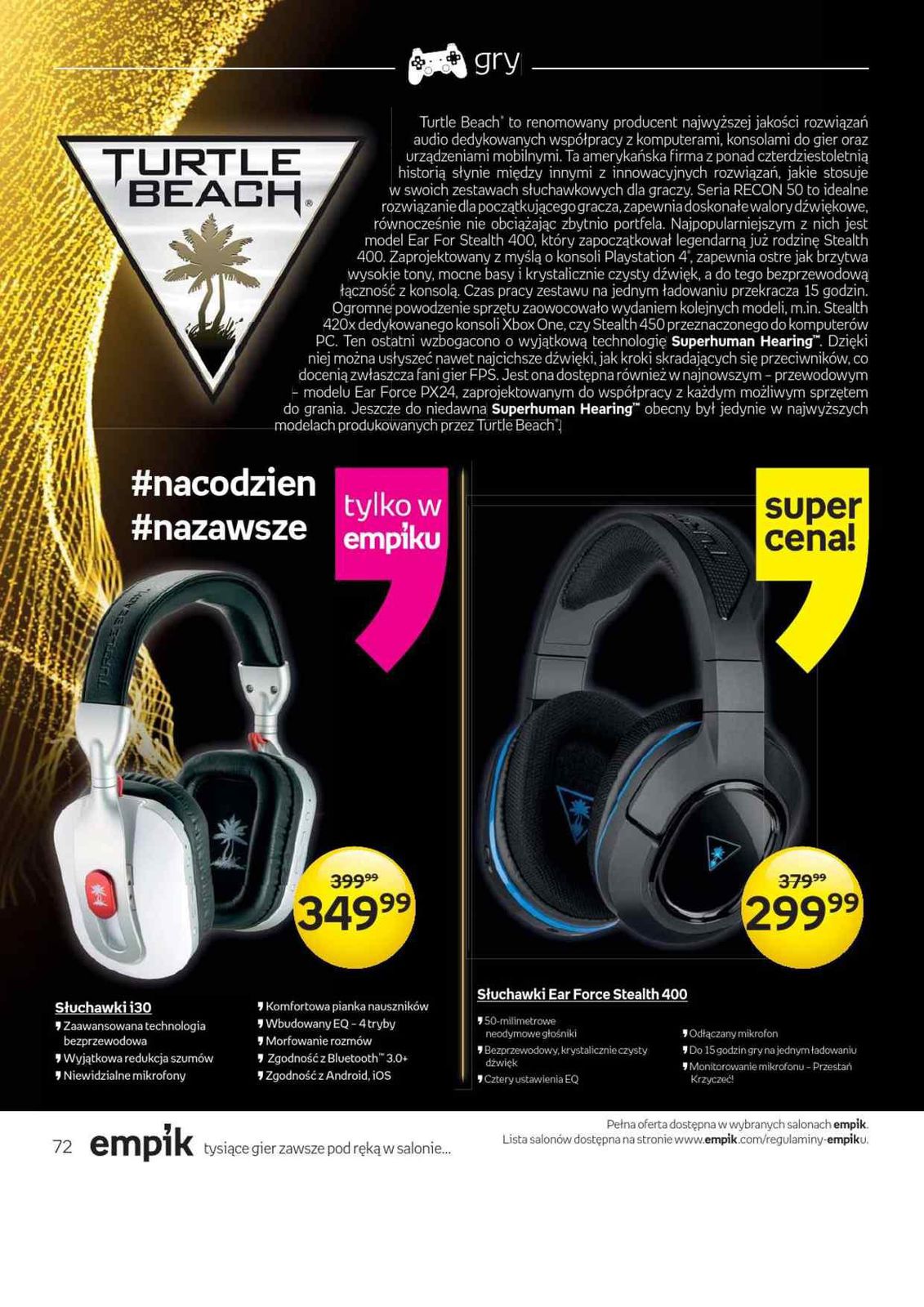 Gazetka promocyjna empik str. 72