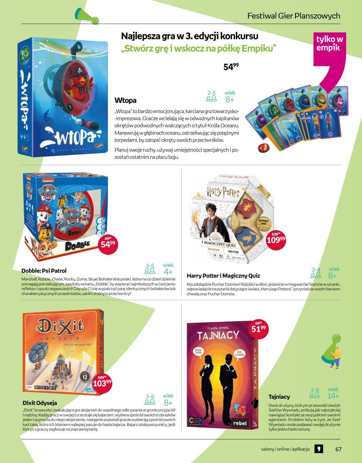 Gazetka promocyjna empik str. 67