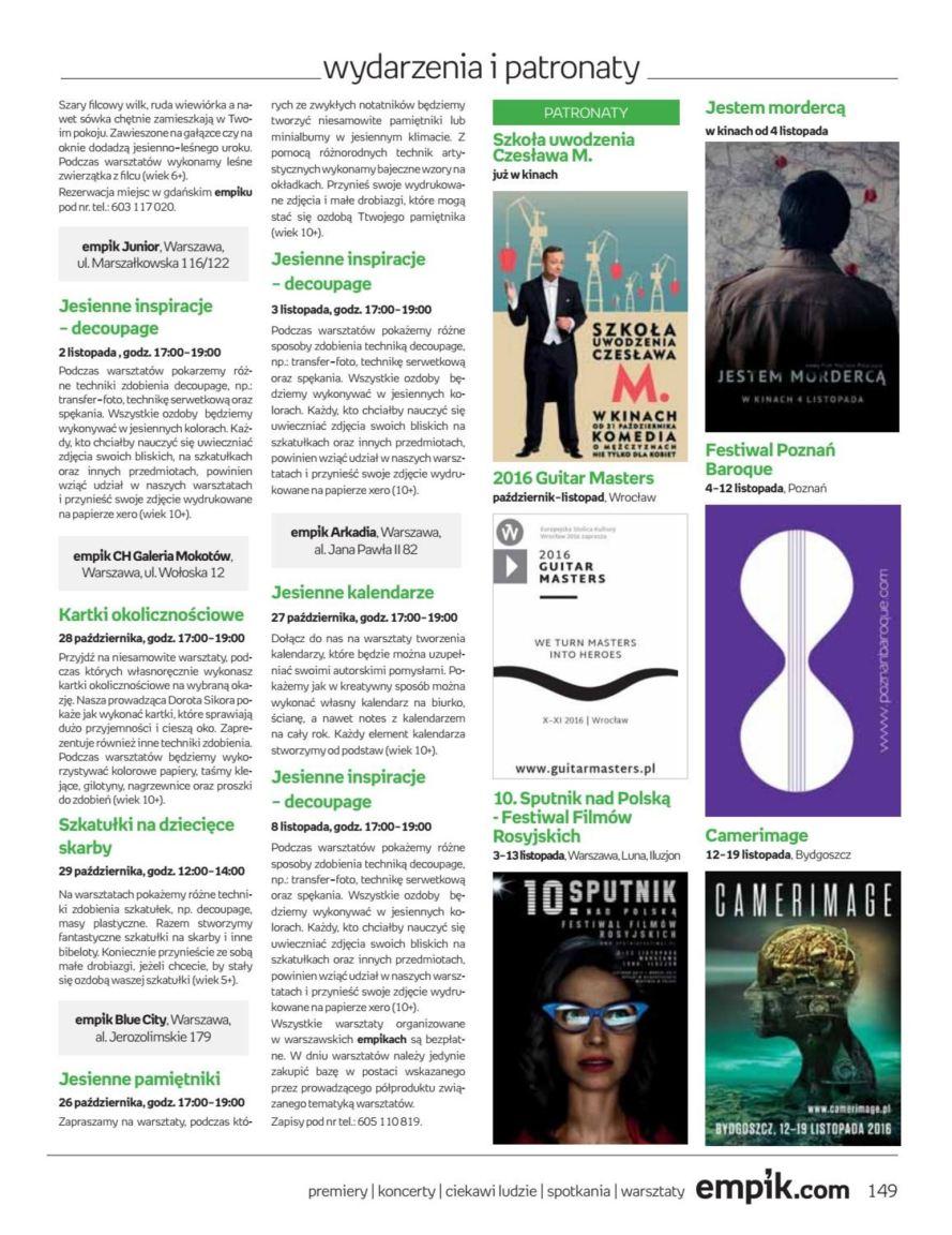 Gazetka promocyjna empik str. 149