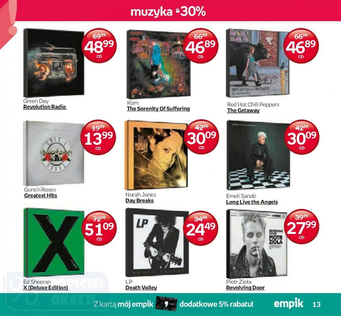 Gazetka promocyjna empik str. 13