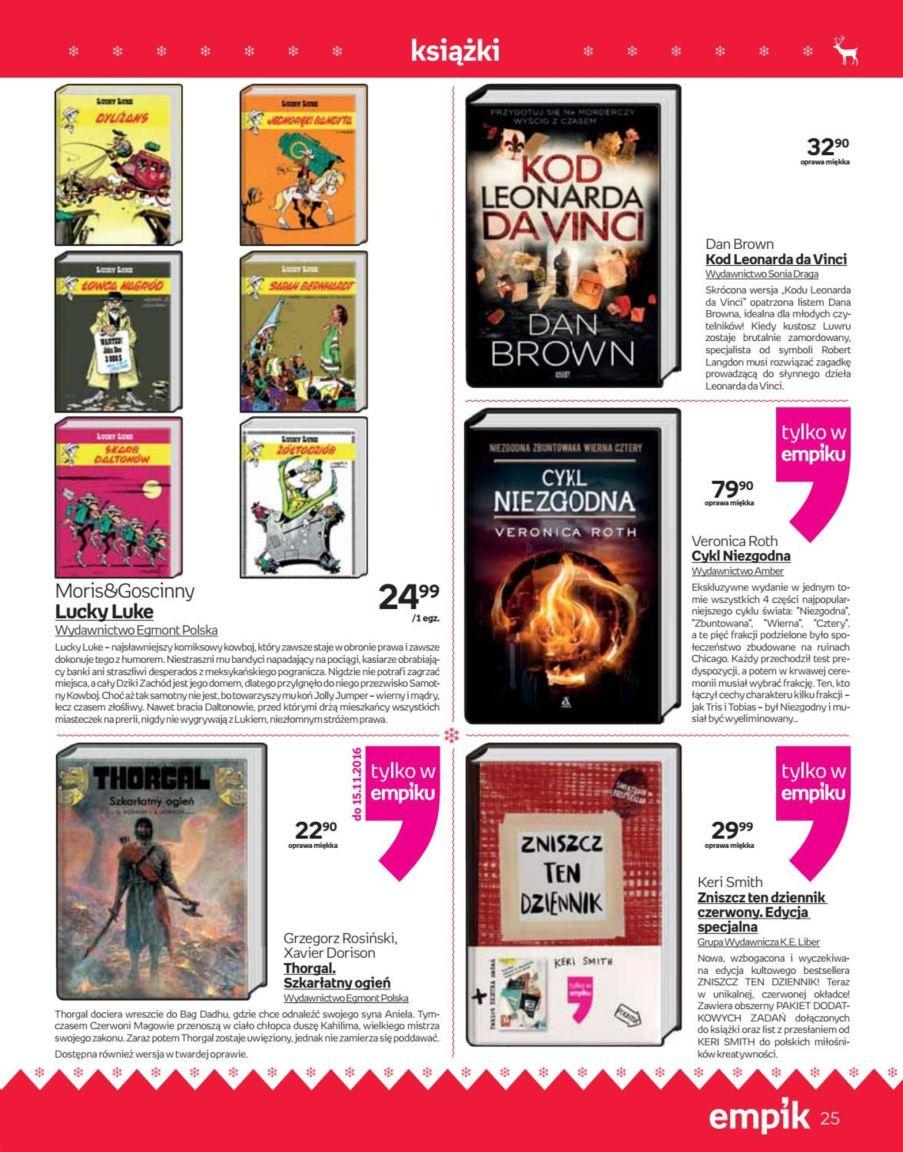 Gazetka promocyjna empik str. 25