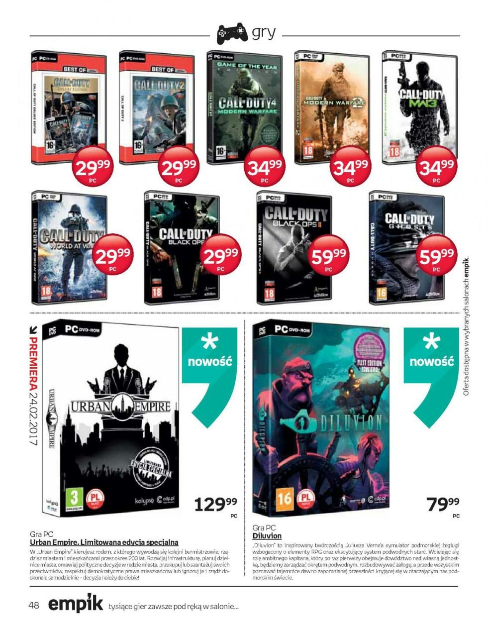Gazetka promocyjna empik str. 48