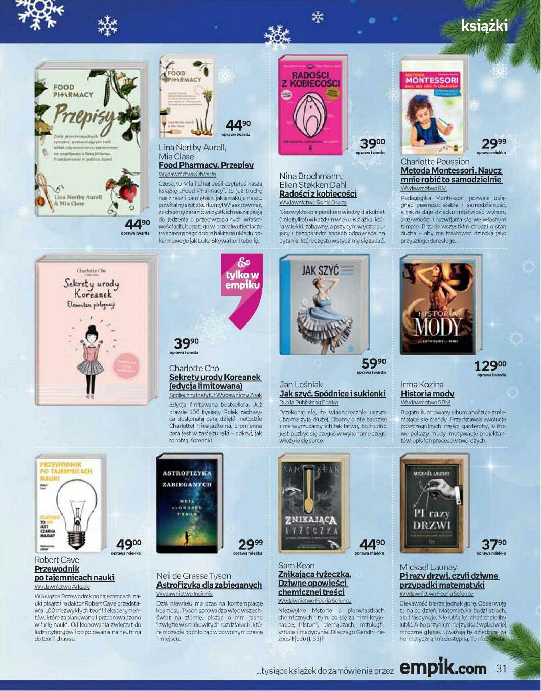 Gazetka promocyjna empik str. 31
