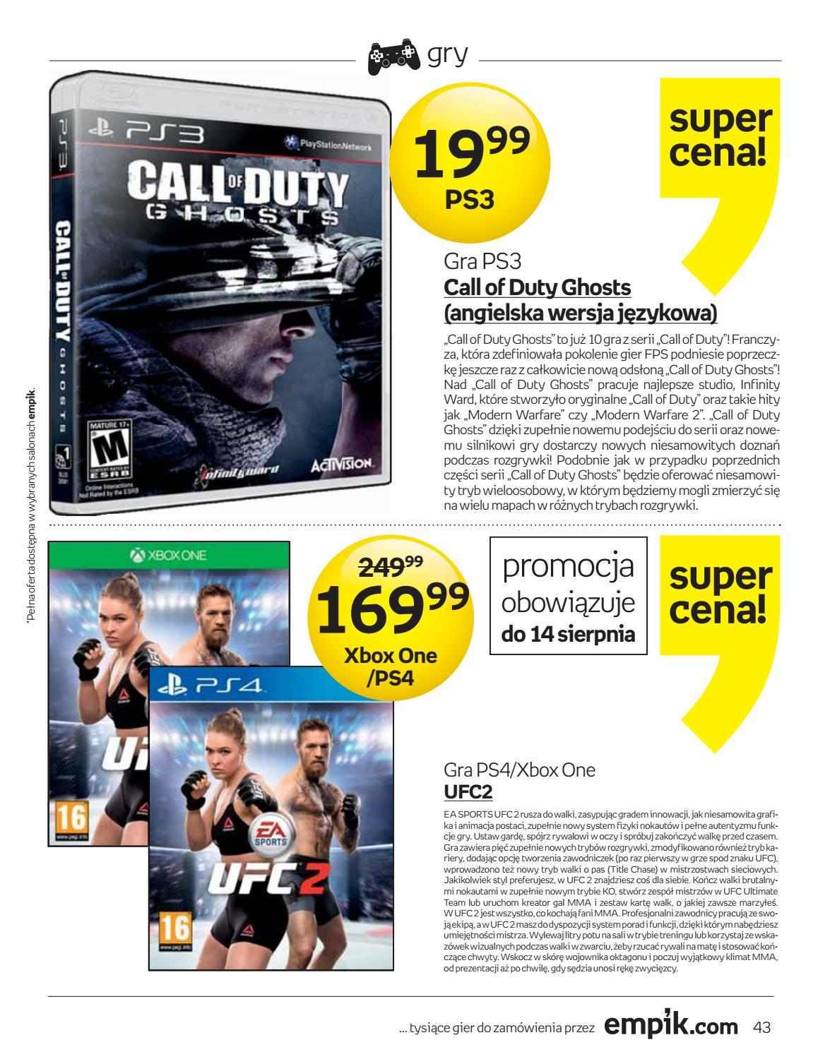 Gazetka promocyjna empik str. 43