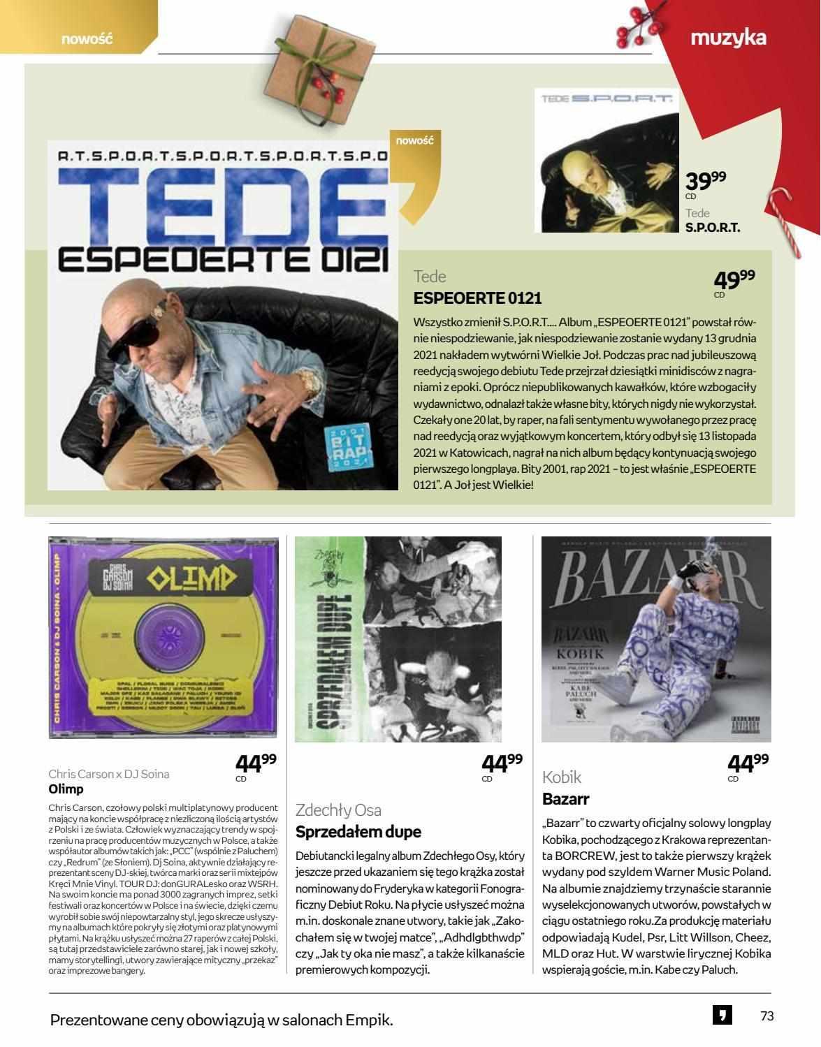 Gazetka promocyjna empik str. 75