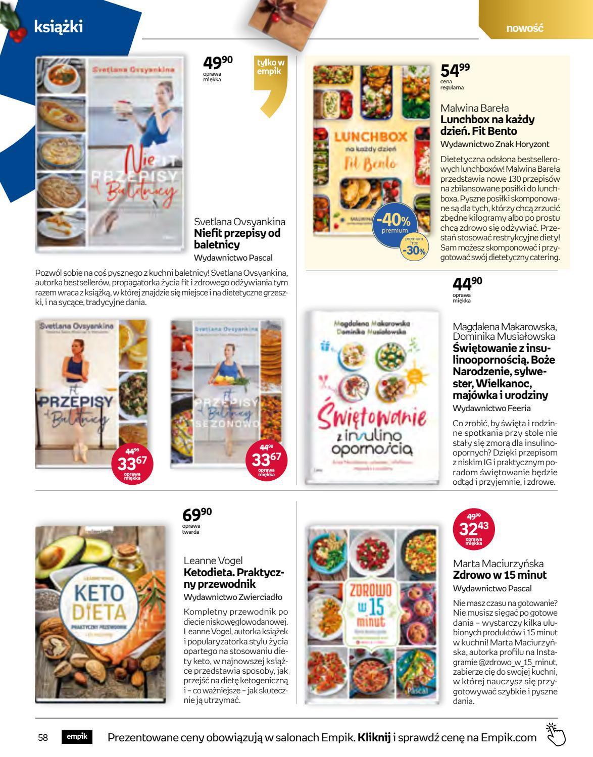 Gazetka promocyjna empik str. 58