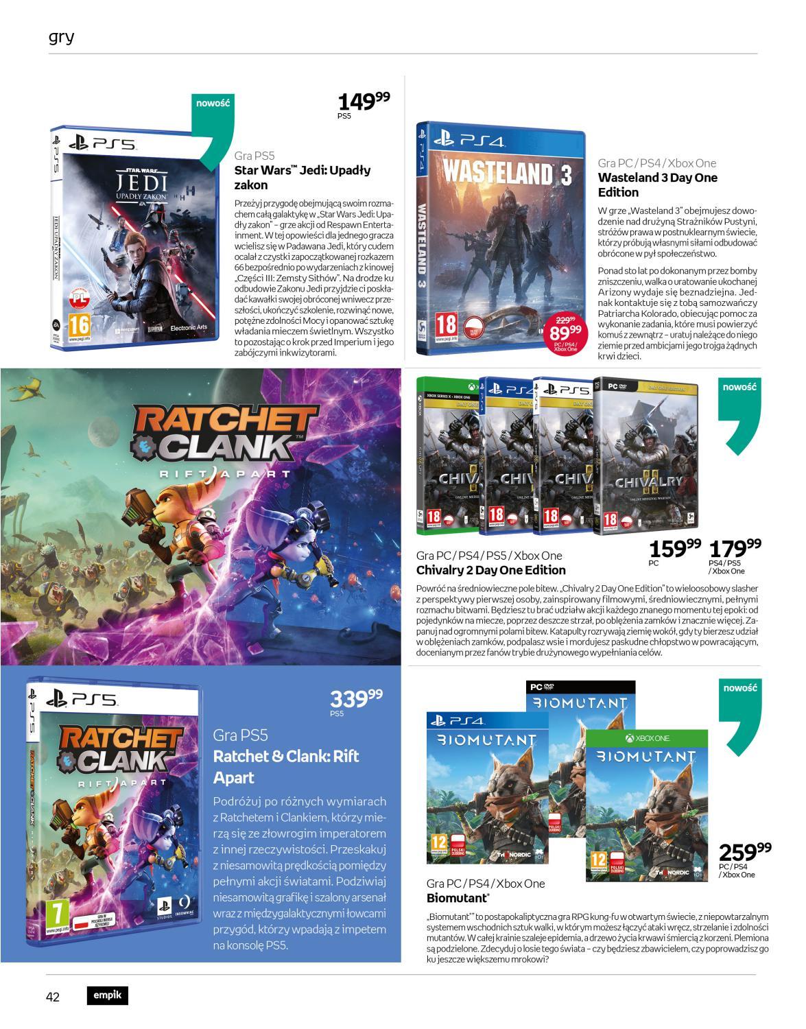 Gazetka promocyjna empik str. 42