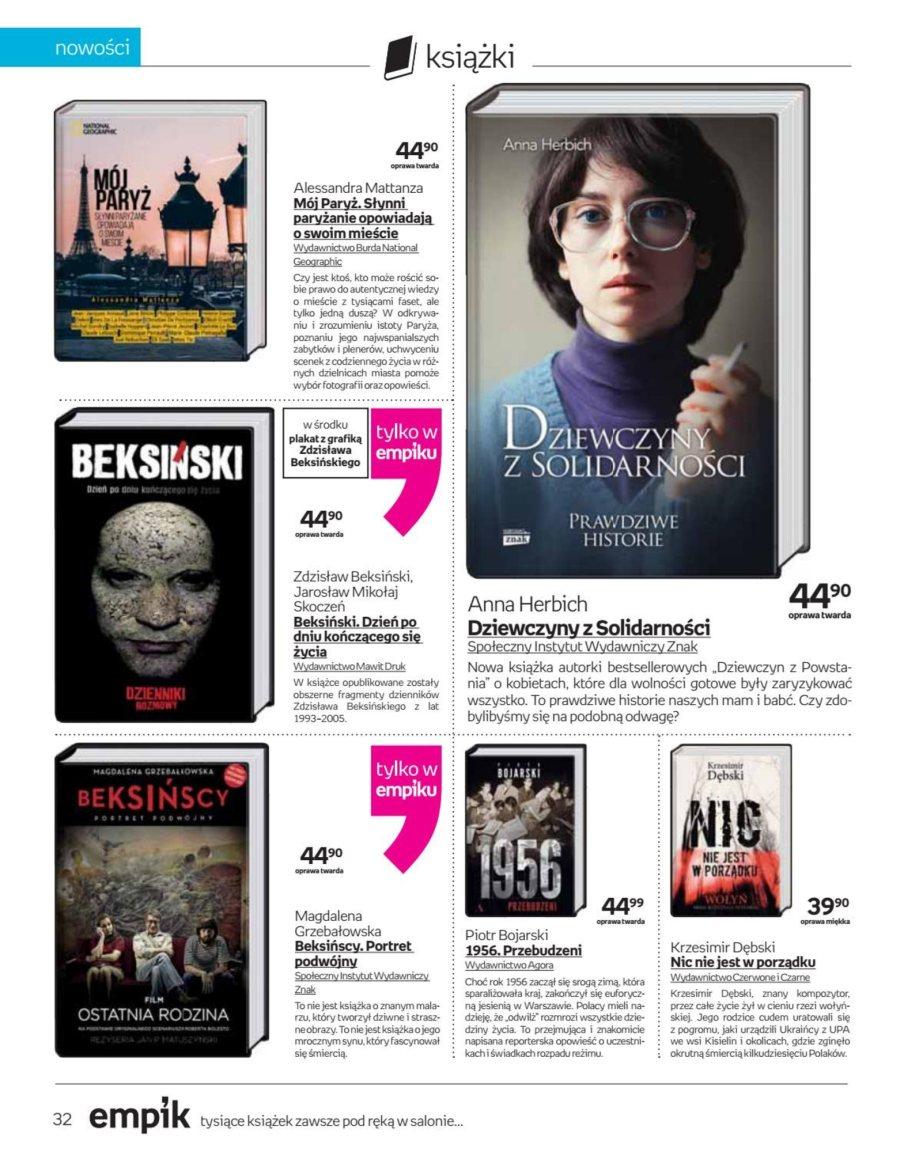 Gazetka promocyjna empik str. 32