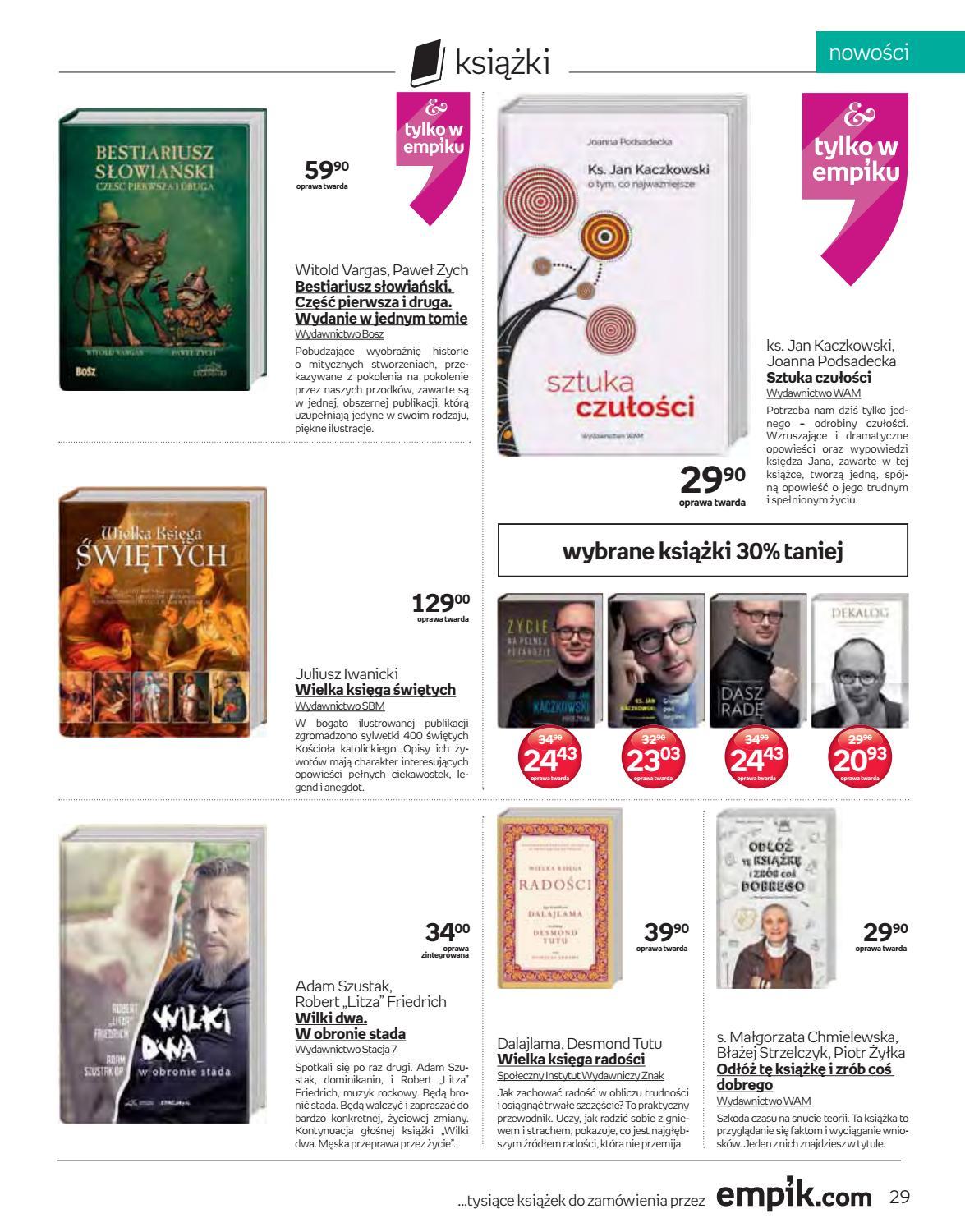 Gazetka promocyjna empik str. 29