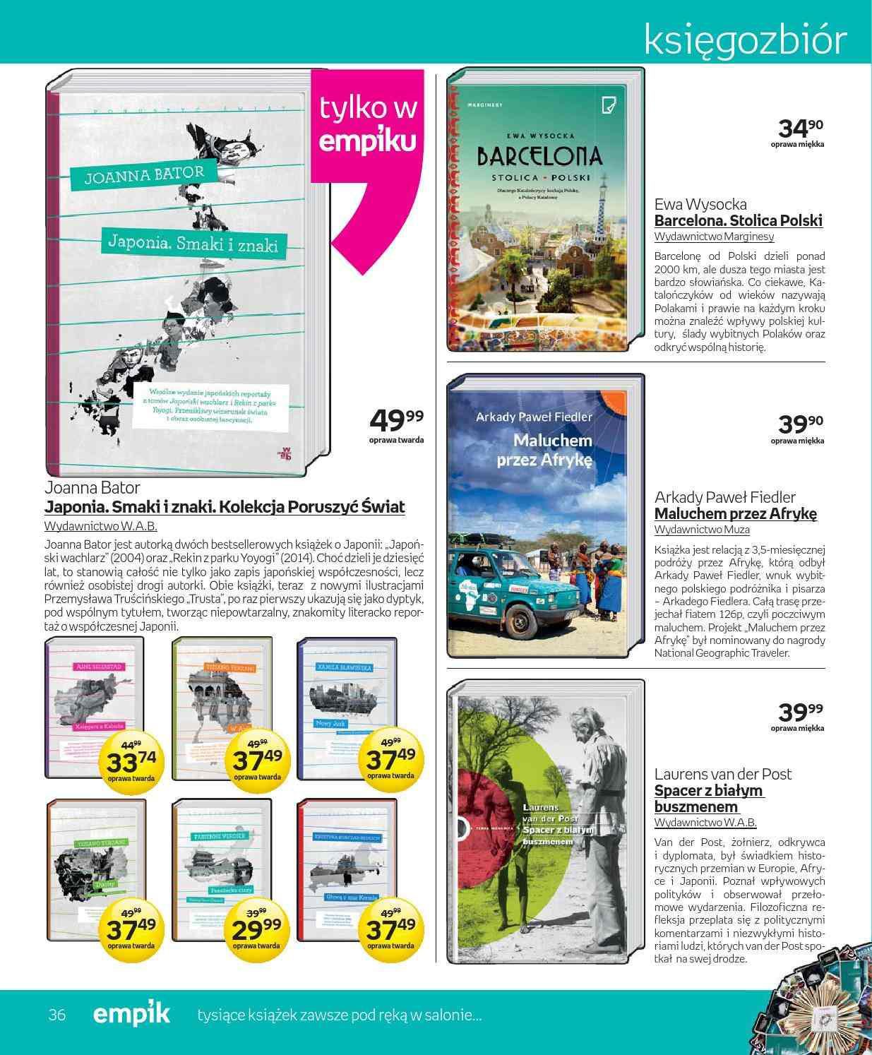 Gazetka promocyjna empik str. 36