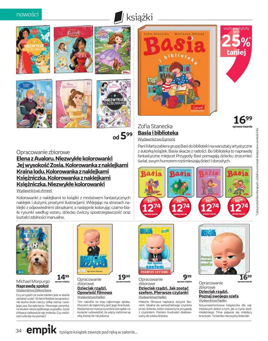 Gazetka promocyjna empik str. 34