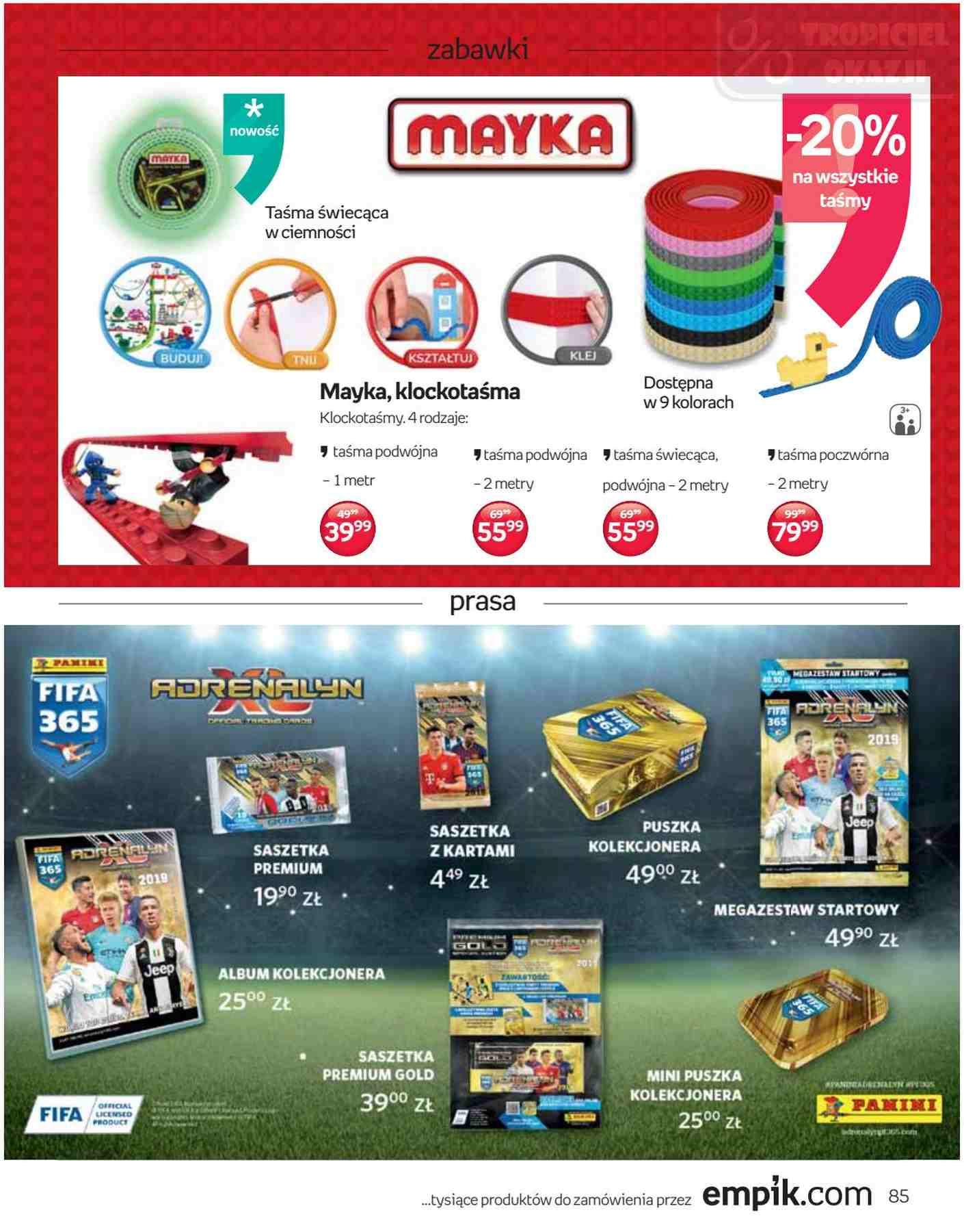 Gazetka promocyjna empik str. 85