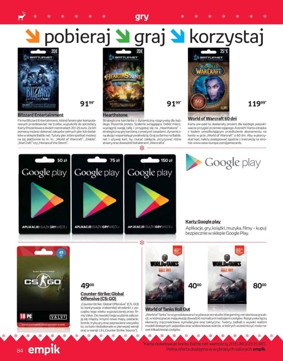 Gazetka promocyjna empik str. 84