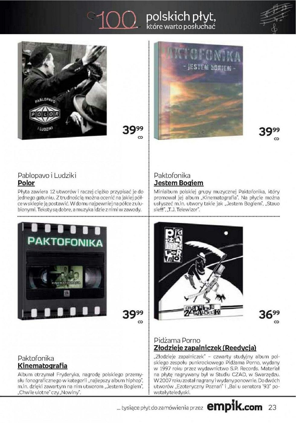 Gazetka promocyjna empik str. 23