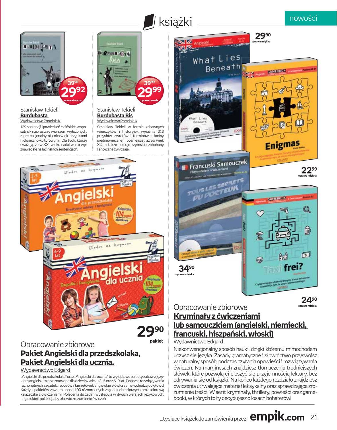 Gazetka promocyjna empik str. 21