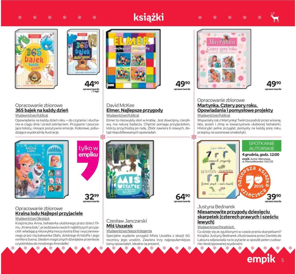 Gazetka promocyjna empik str. 5
