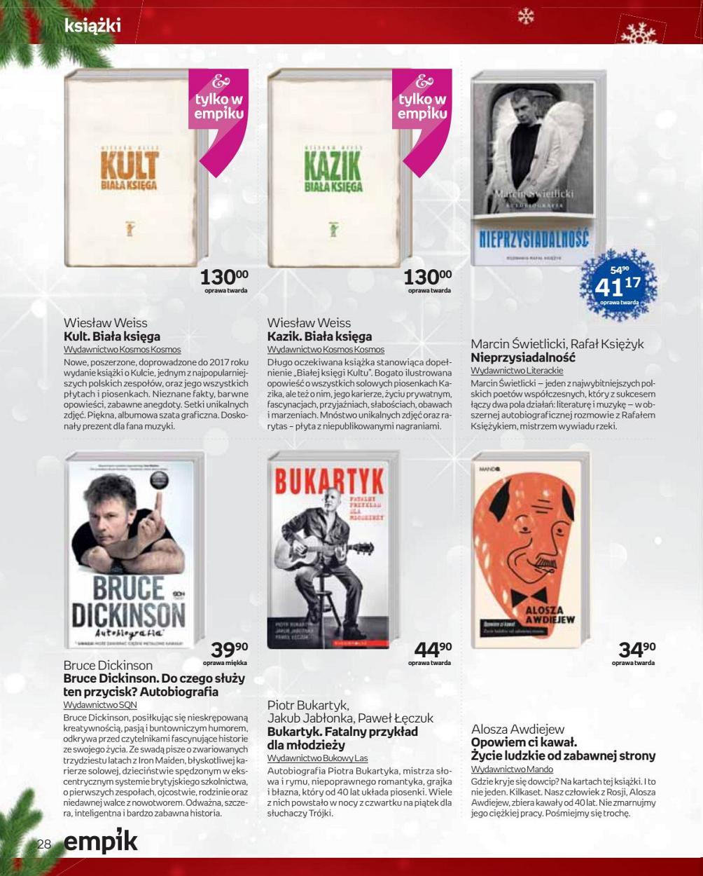 Gazetka promocyjna empik str. 28