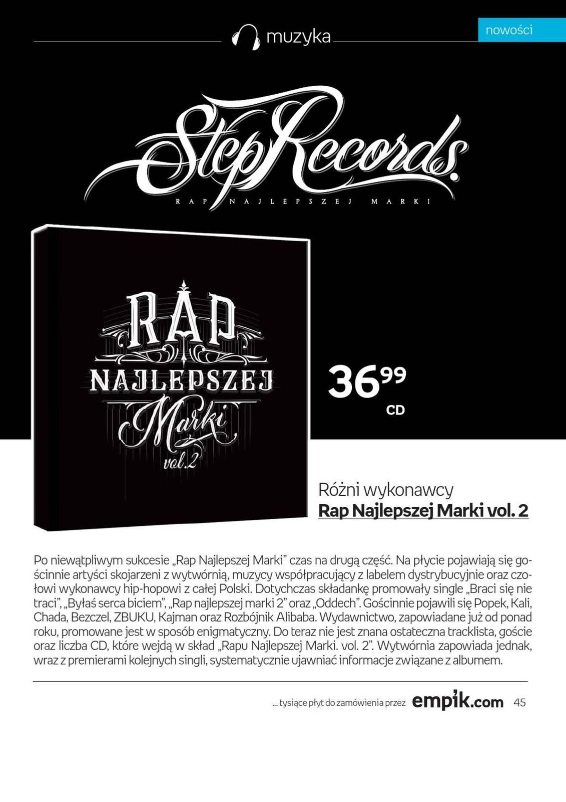 Gazetka promocyjna empik str. 45