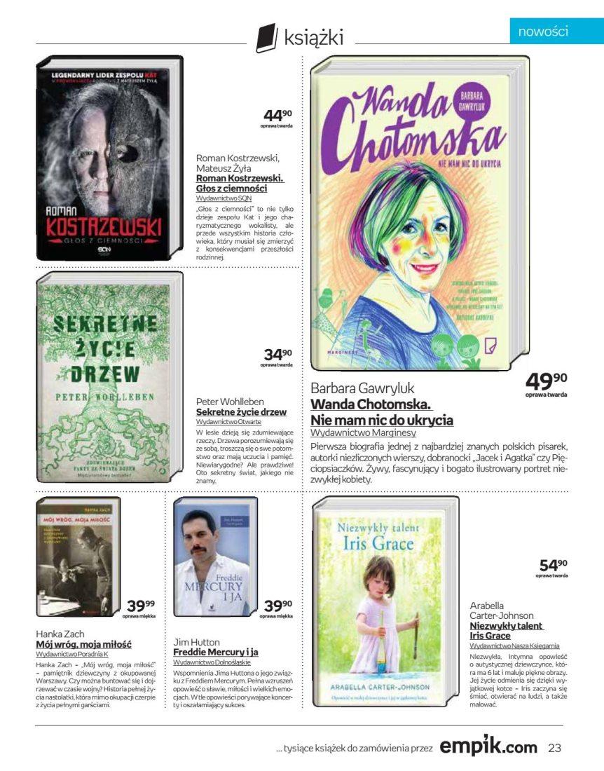 Gazetka promocyjna empik str. 23