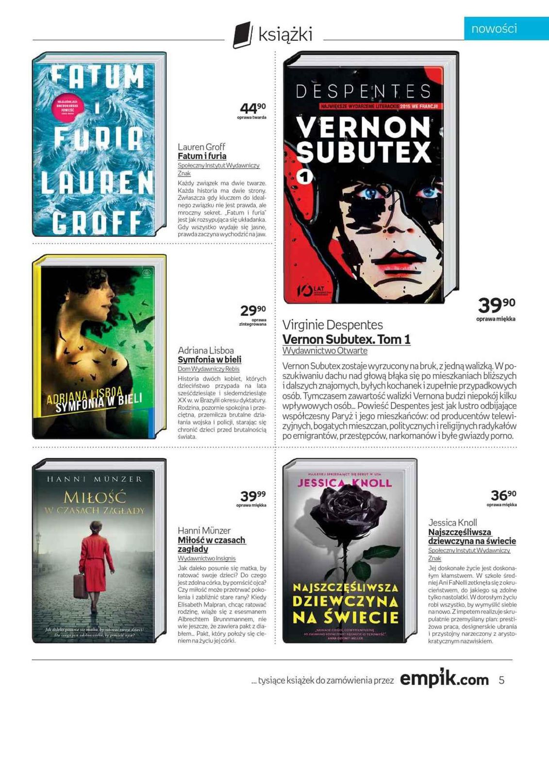 Gazetka promocyjna empik str. 5