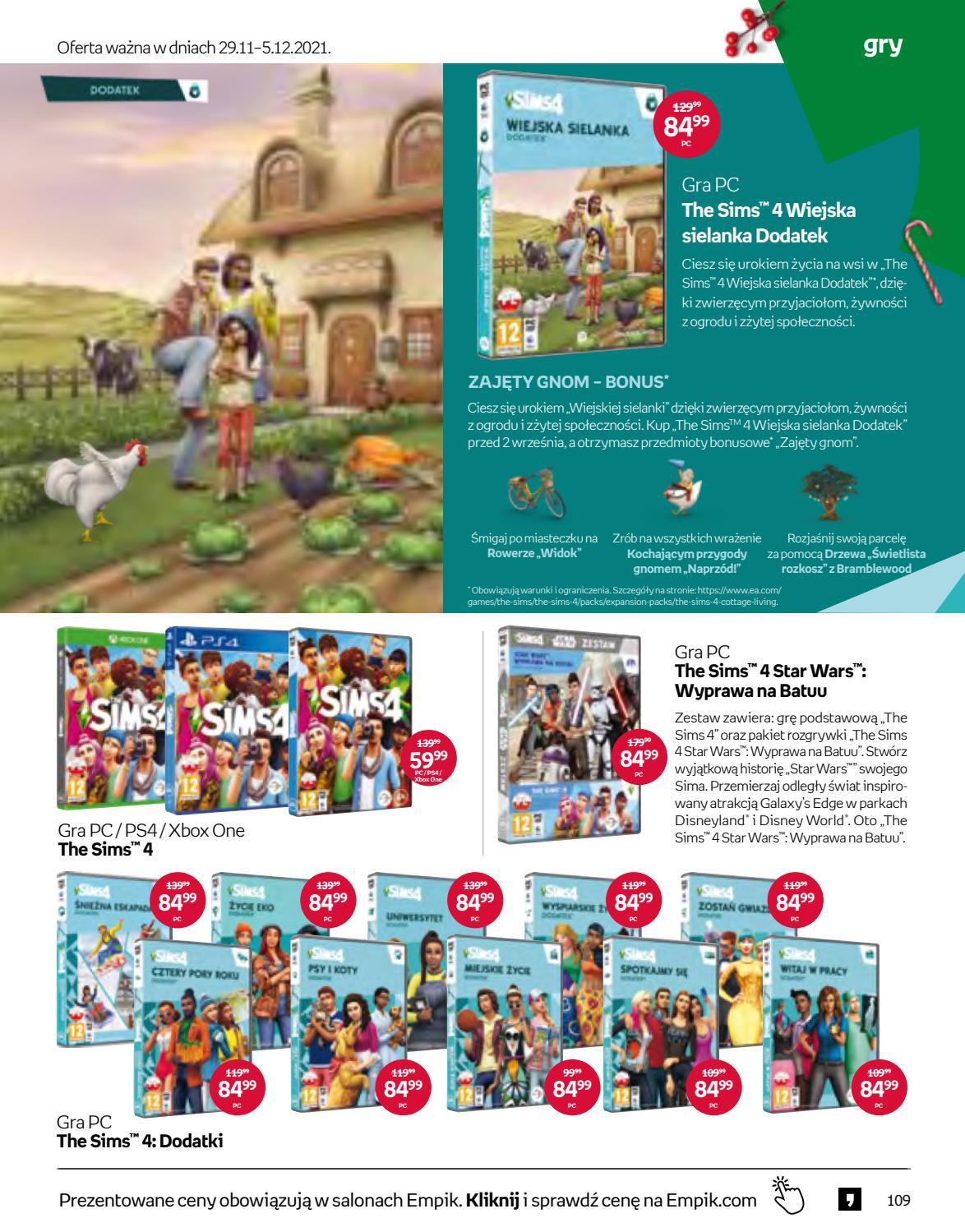Gazetka promocyjna empik str. 109
