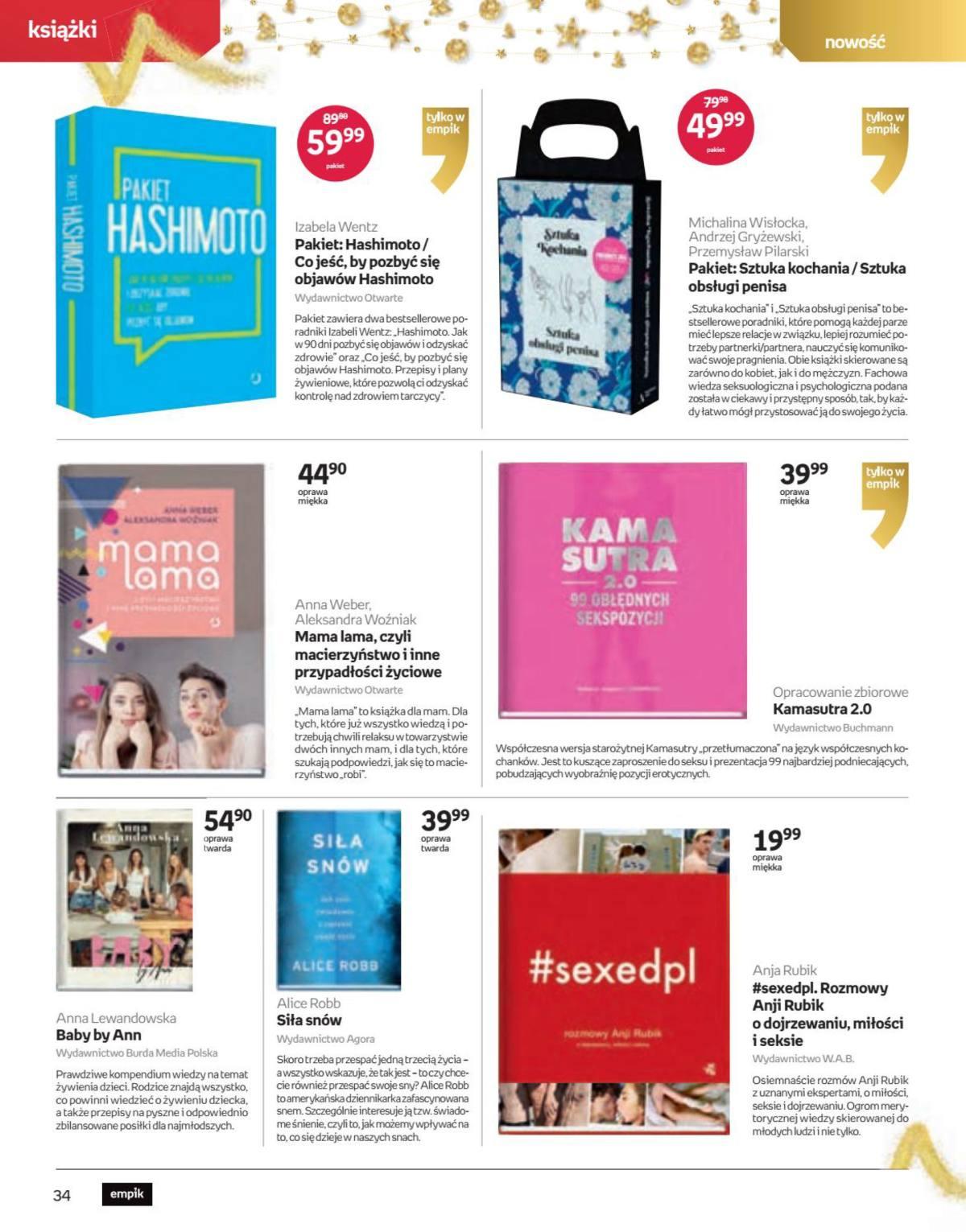 Gazetka promocyjna empik str. 34