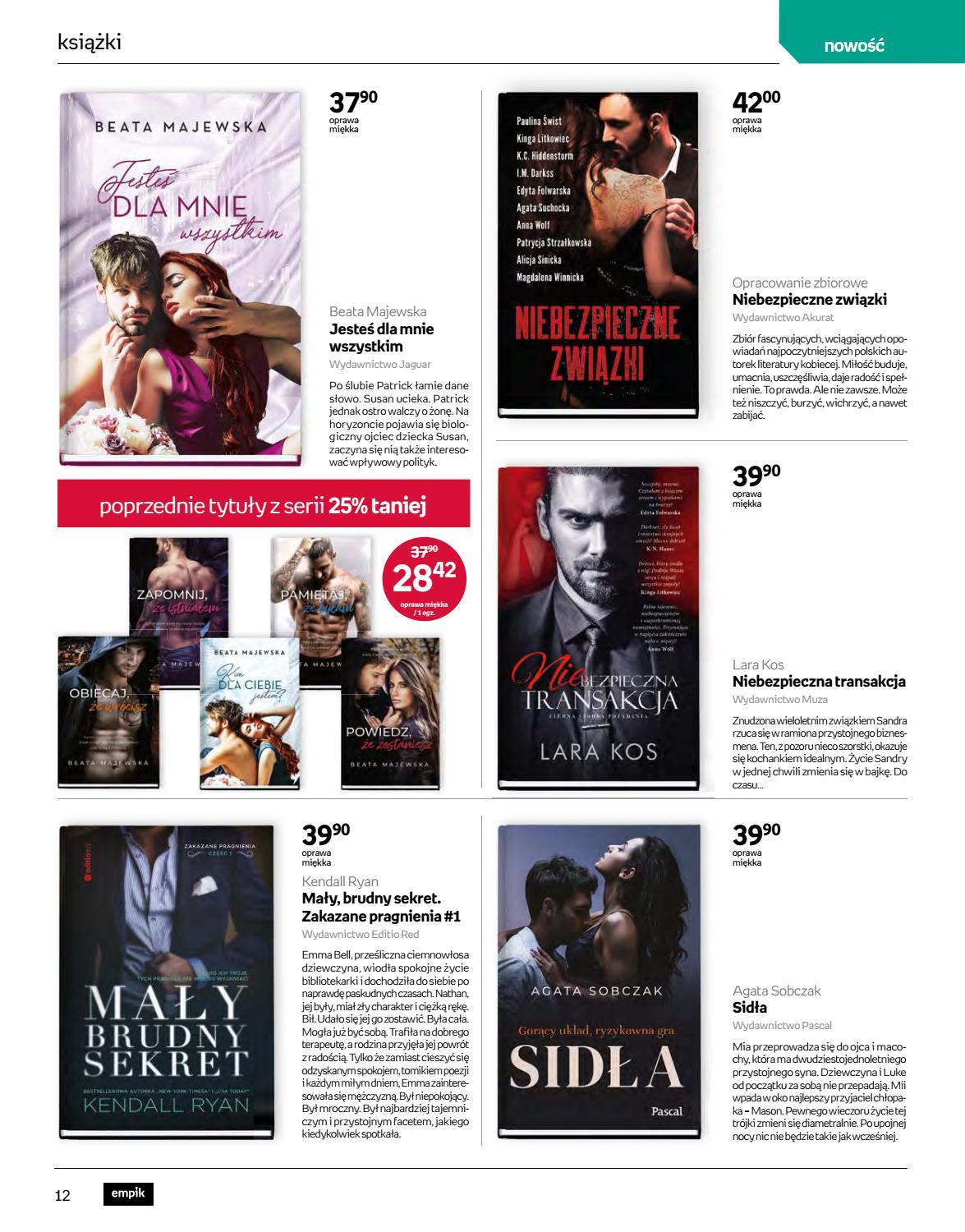 Gazetka promocyjna empik str. 12