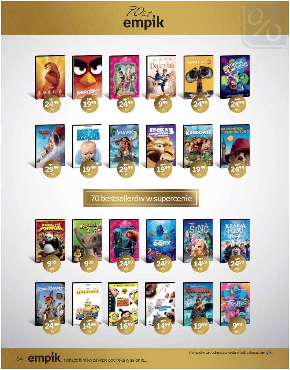 Gazetka promocyjna empik str. 64