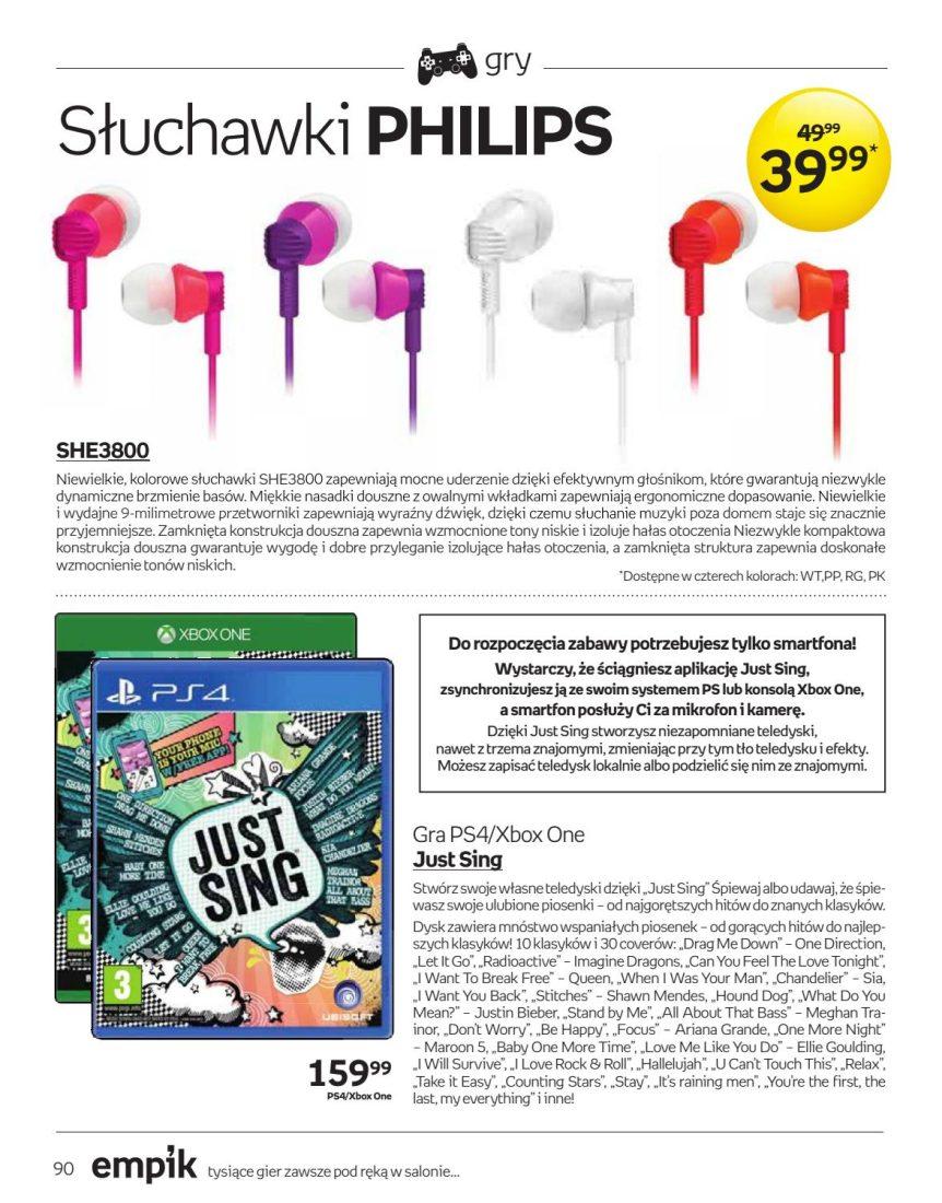 Gazetka promocyjna empik str. 90