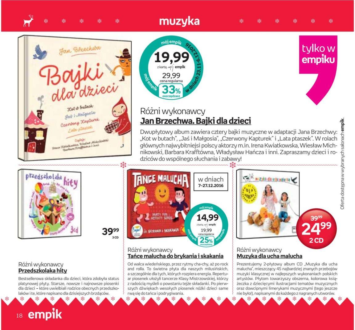 Gazetka promocyjna empik str. 18