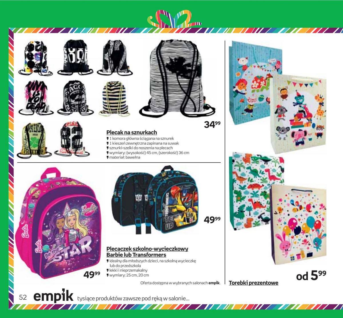 Gazetka promocyjna empik str. 52