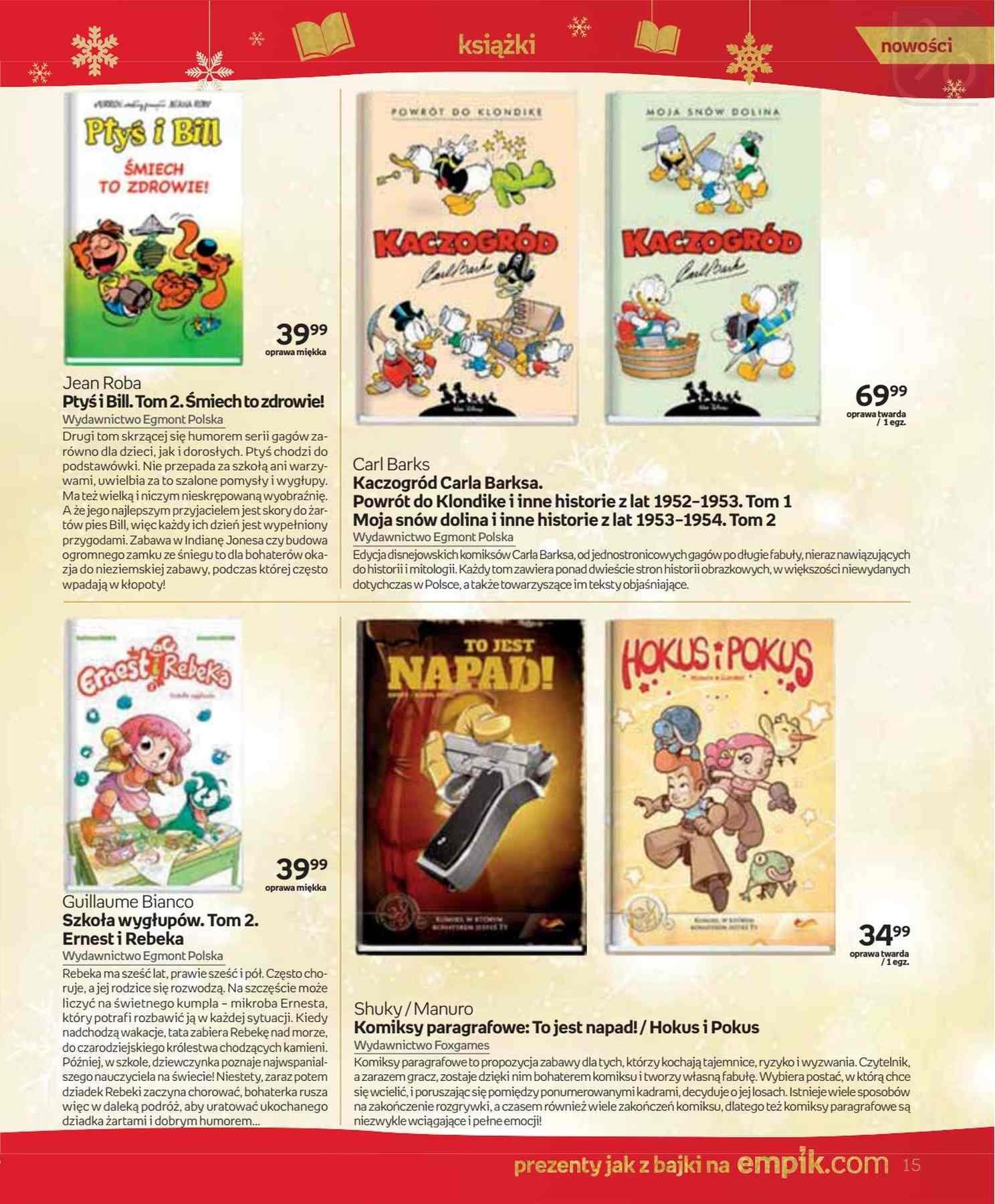 Gazetka promocyjna empik str. 15