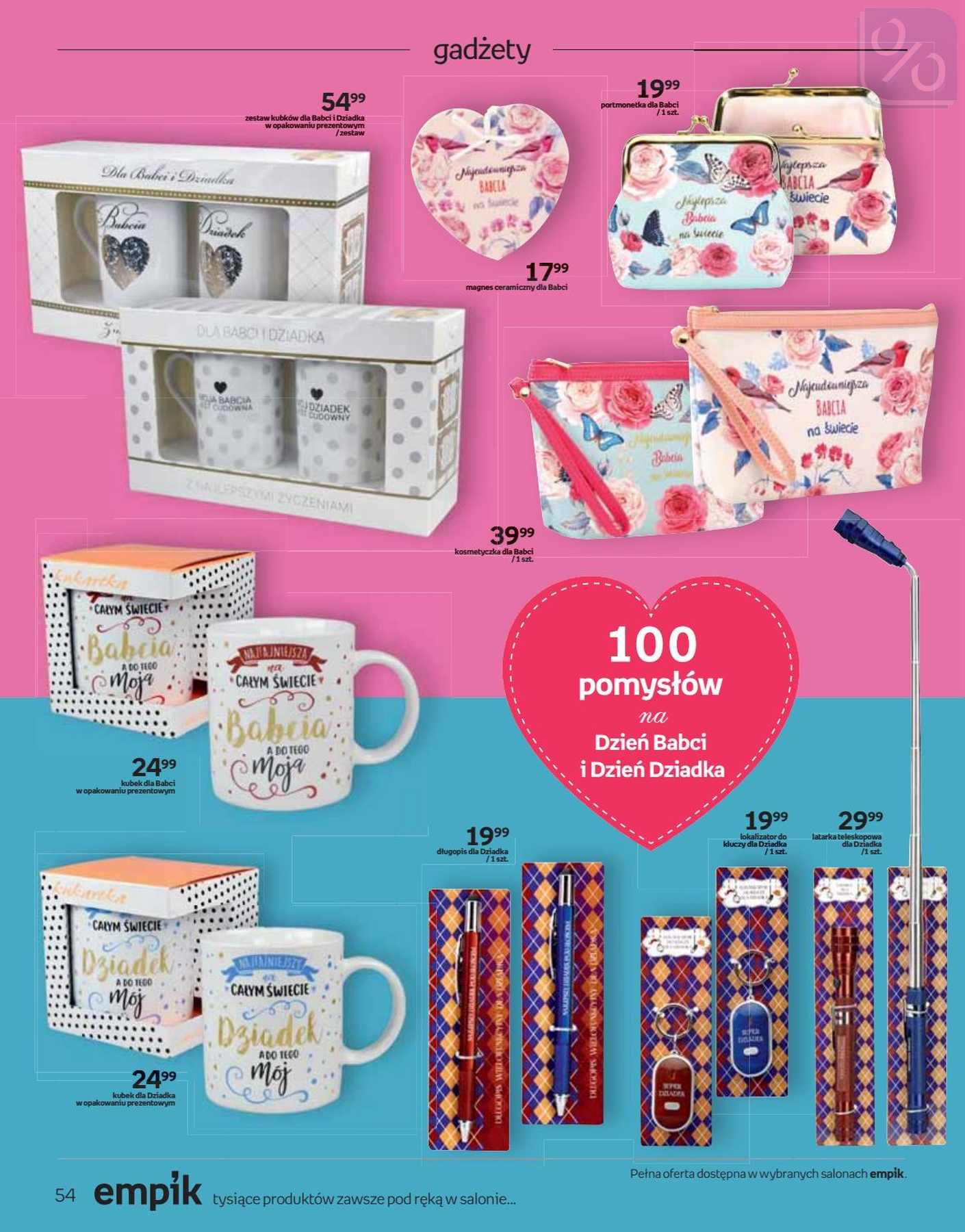 Gazetka promocyjna empik str. 54