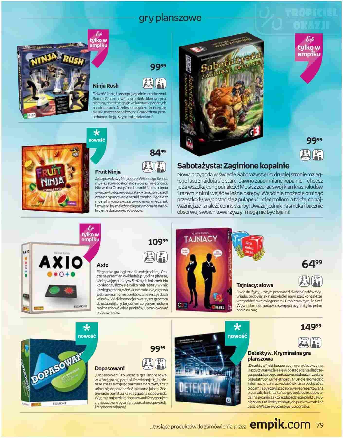 Gazetka promocyjna empik str. 79
