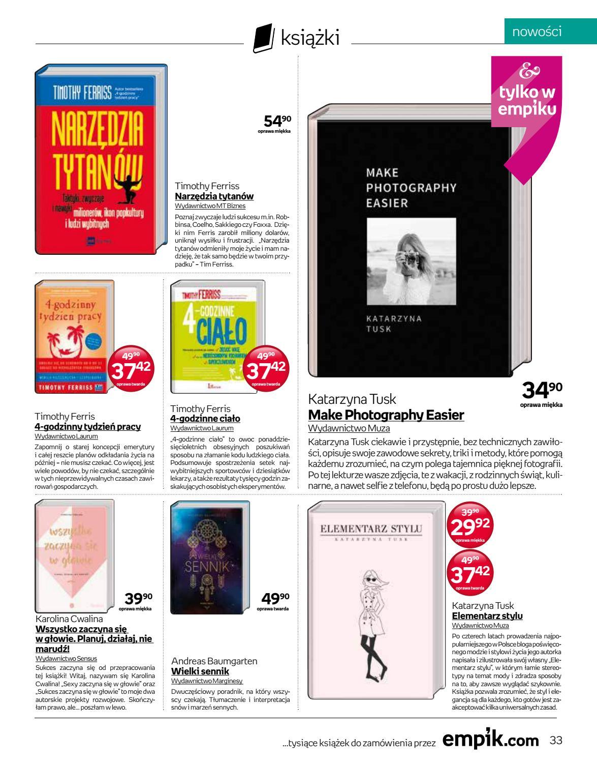 Gazetka promocyjna empik str. 33