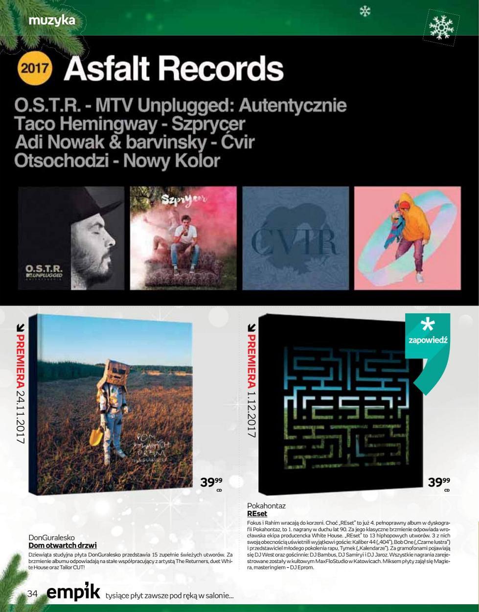 Gazetka promocyjna empik str. 34