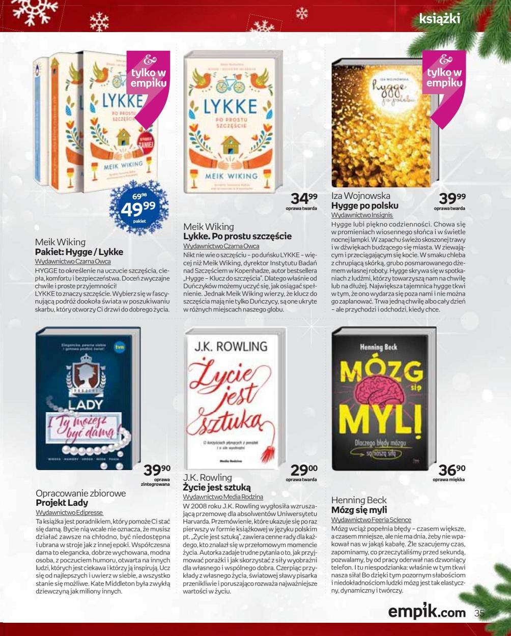 Gazetka promocyjna empik str. 35