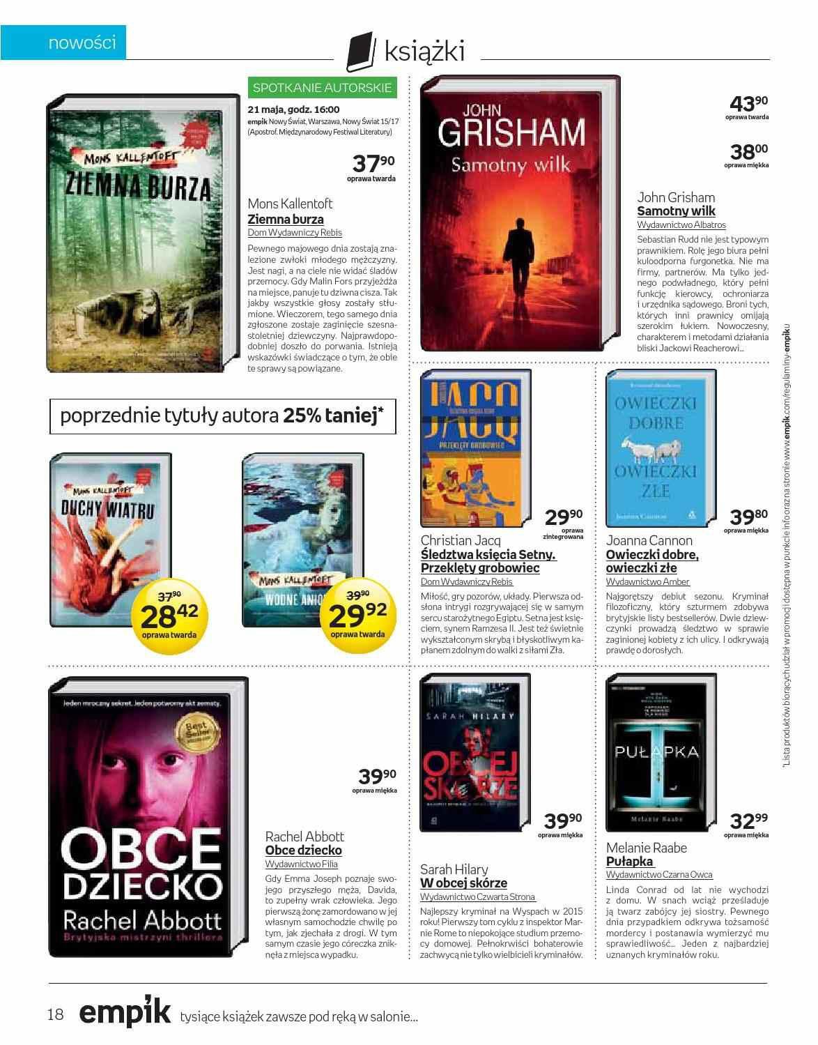 Gazetka promocyjna empik str. 18