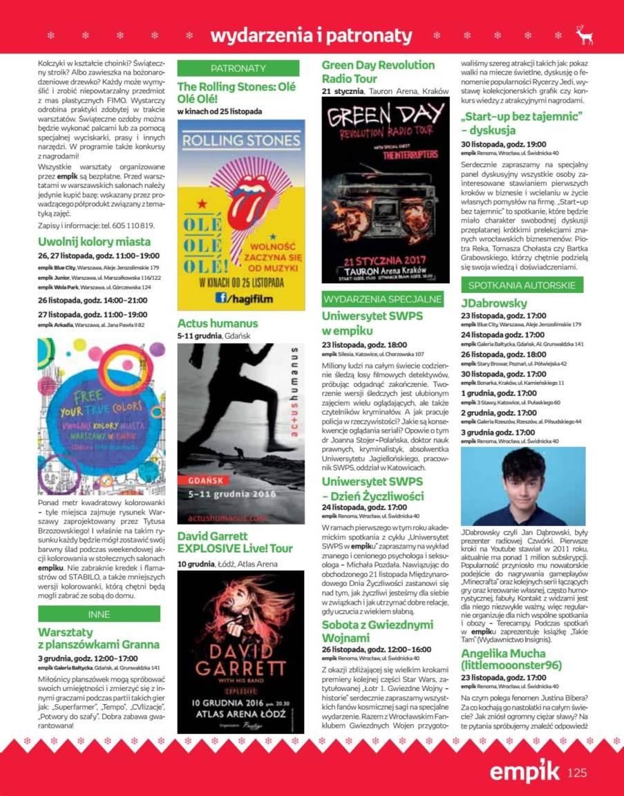 Gazetka promocyjna empik str. 125