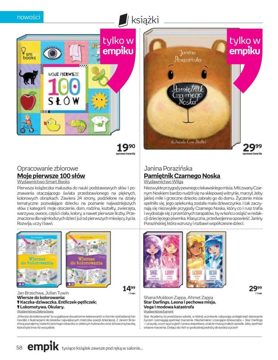 Gazetka promocyjna empik str. 58