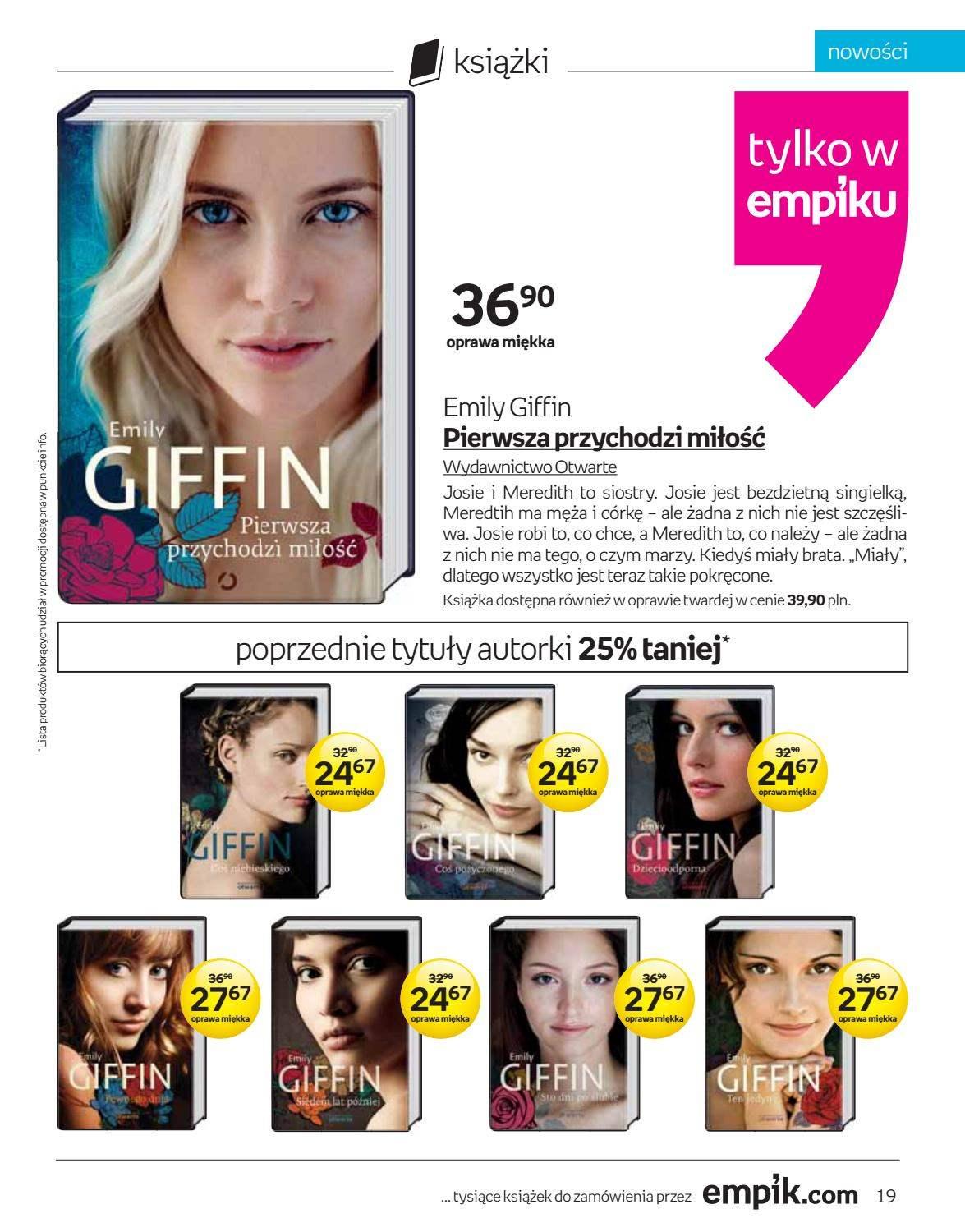 Gazetka promocyjna empik str. 19