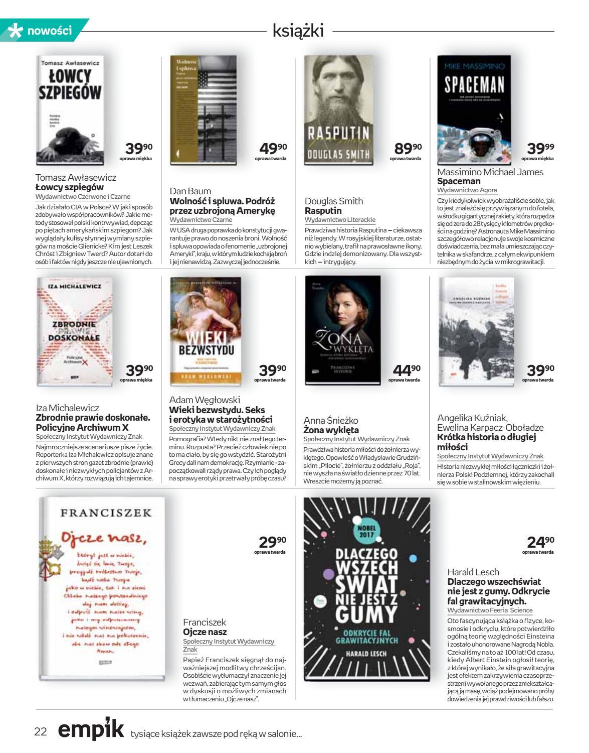 Gazetka promocyjna empik str. 22